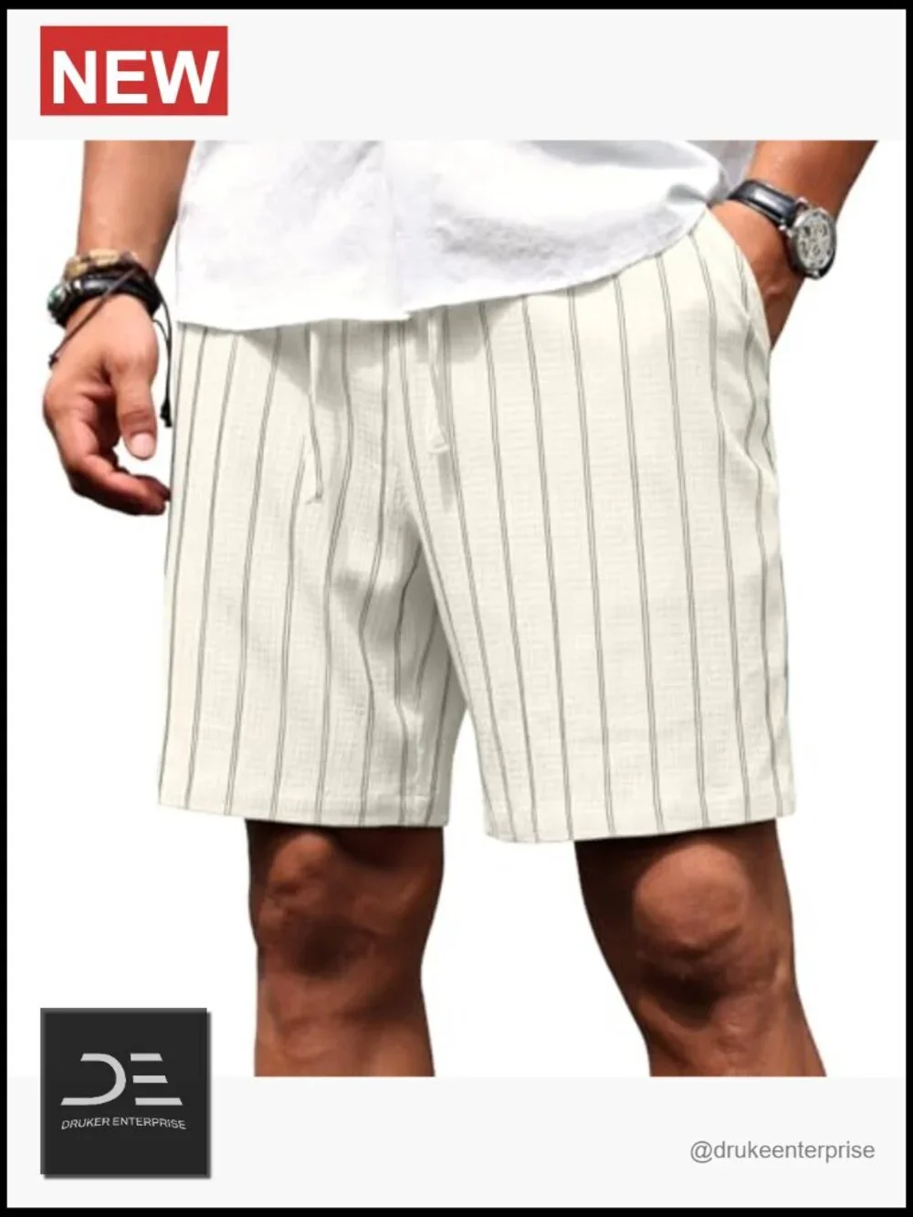 Men's Striped Casual 7